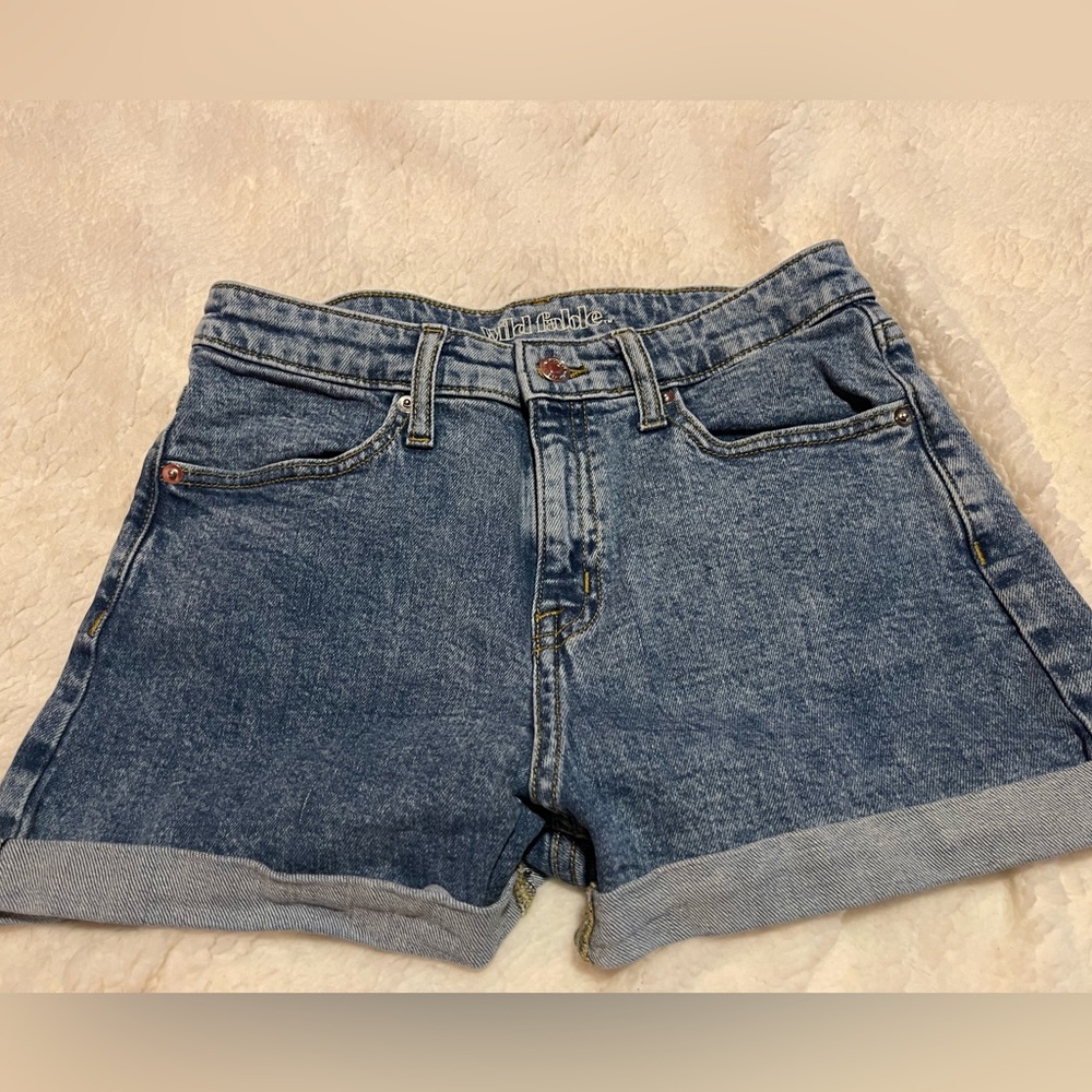 wildfable jean shorts